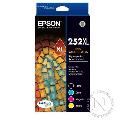 Epson Genuine 252XL High Yield Value Pack->WF-3620/3640/WF7610/7620 T253692 T253